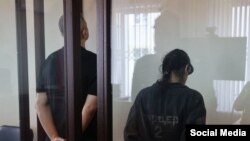 Юлия Юргилевич и Павел Можейко в зале суда