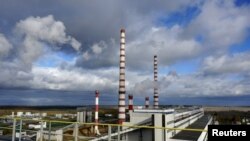 Электростанция на горючем сланце в Аувере, Эстония