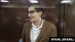 Павел Крисевич, фото сделано в ходе судебного процесса по его уголовному делу в 2022 году