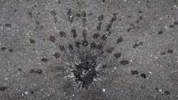 Повреждения от российского удара по зданию Главного следственного управления Национальной полиции Украины в Харькове 12 сентября 2022 года