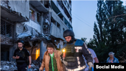 Последствия удара по Харькову 