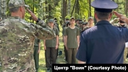 Курсанты центра "Воин"