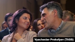 Маргарита Симоньян и Тигран Кеосаян