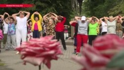 "Не будь дурой, занимайся физкультурой". Как массовый спорт объединил пенсионеров Алма-Аты